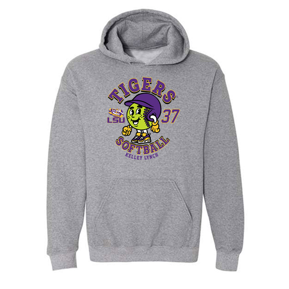 LSU - NCAA Softball : Kelley Lynch - Hooded Sweatshirt Fashion Shersey