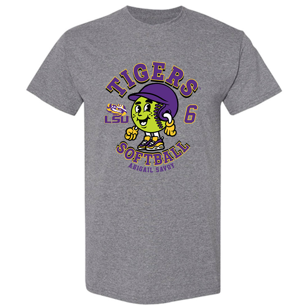 LSU - NCAA Softball : Abigail Savoy - T-Shirt Fashion Shersey