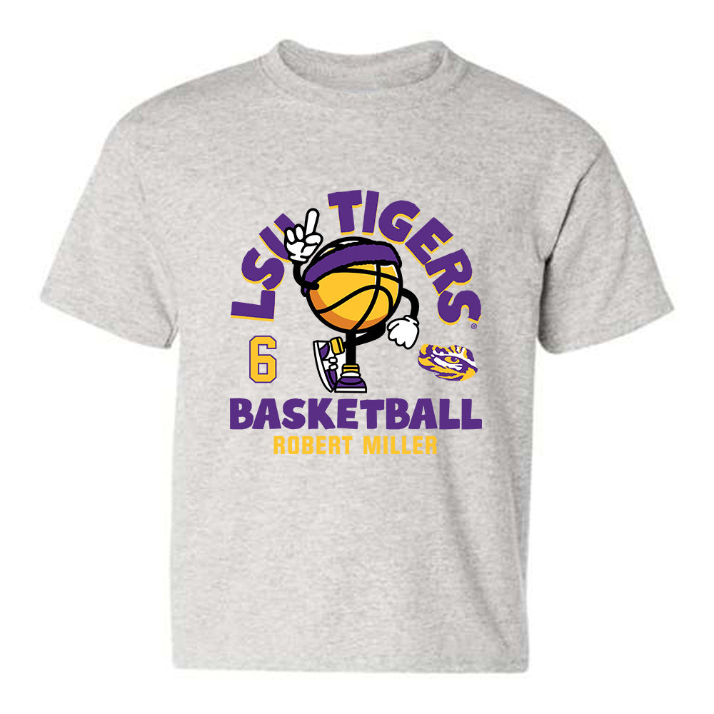 LSU - NCAA Men's Basketball : Robert Miller - Fashion Shersey Youth T-Shirt