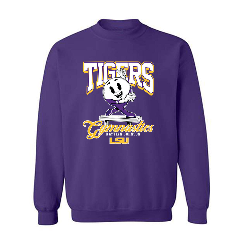 LSU - NCAA Women's Gymnastics : Kaytlyn Johnson - Crewneck Sweatshirt