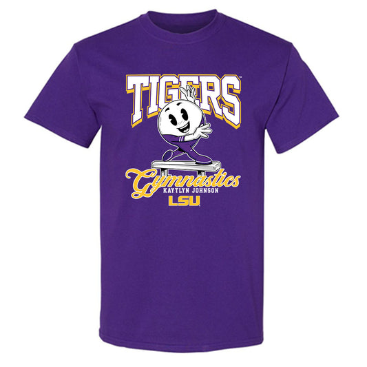 LSU - NCAA Women's Gymnastics : Kaytlyn Johnson - T-Shirt