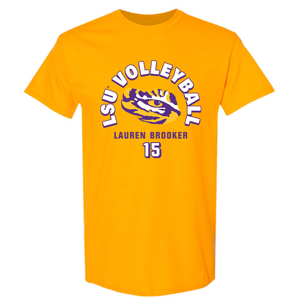 LSU - NCAA Women's Volleyball : Lauren Brooker - Fashion Shersey T-Shirt-0