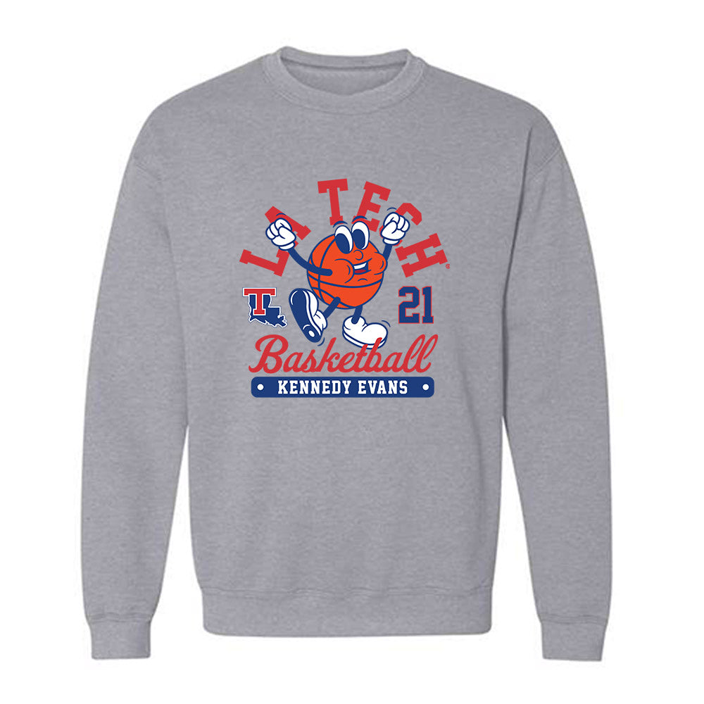 LA Tech - NCAA Women's Basketball : Kennedy Evans - Fashion Shersey Crewneck Sweatshirt-0