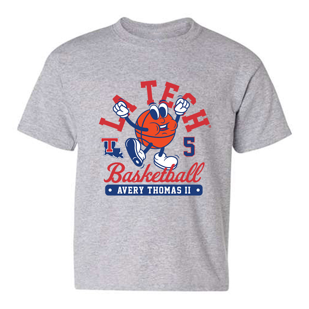LA Tech - NCAA Men's Basketball : Avery Thomas II - Fashion Shersey Youth T-Shirt-0