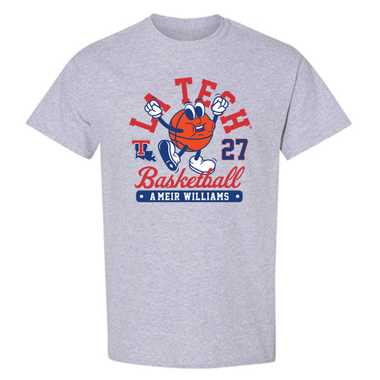LA Tech - NCAA Men's Basketball : A'Meir Williams - Fashion Shersey T-Shirt-0