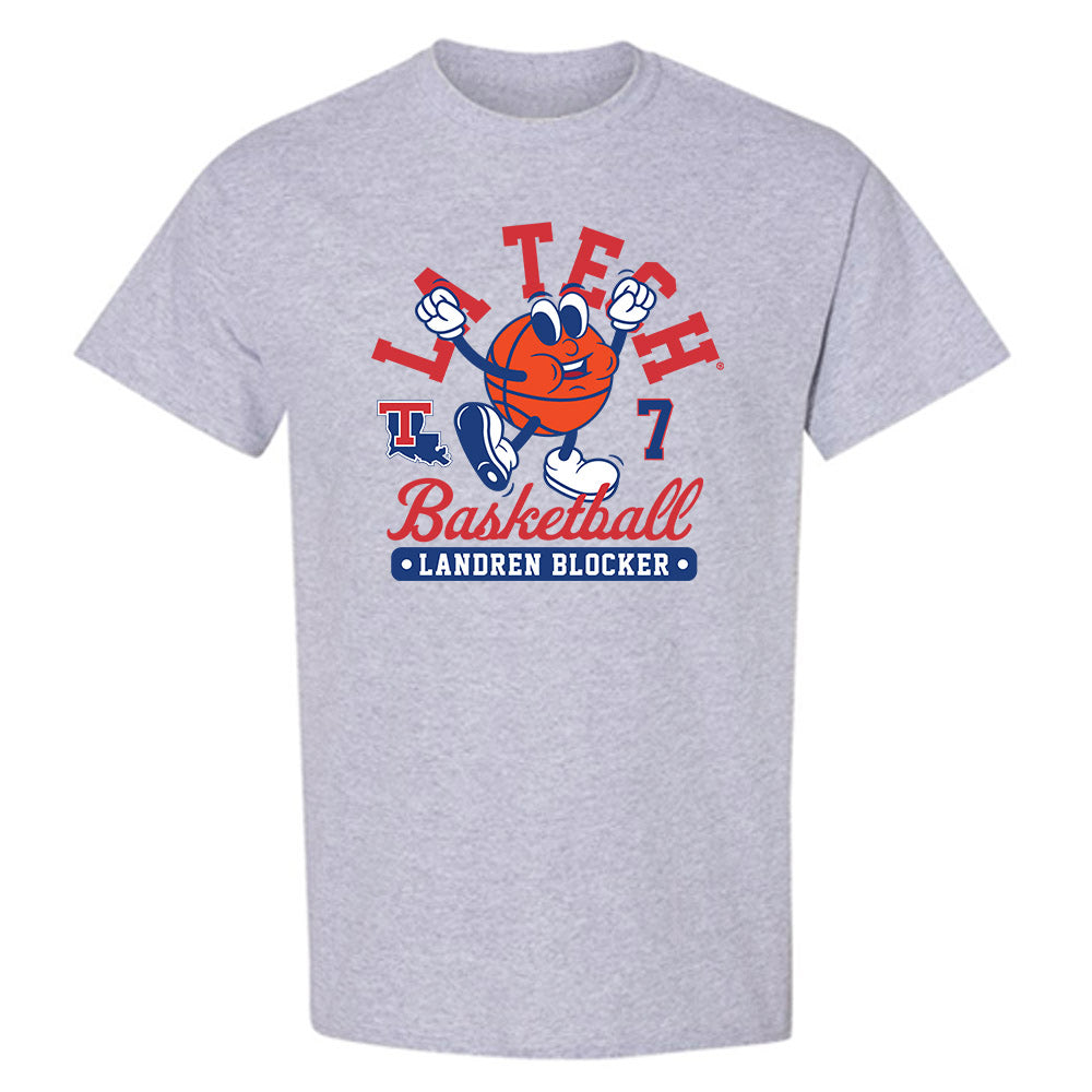 LA Tech - NCAA Men's Basketball : Landren Blocker - Fashion Shersey T-Shirt