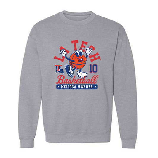 LA Tech - NCAA Women's Basketball : Melissa Mwanza - Fashion Shersey Crewneck Sweatshirt-0