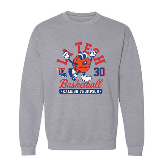 LA Tech - NCAA Women's Basketball : Kaleigh Thompson - Fashion Shersey Crewneck Sweatshirt-0