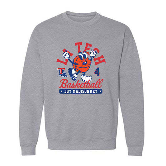 LA Tech - NCAA Women's Basketball : Joy Madison-Key - Fashion Shersey Crewneck Sweatshirt-0