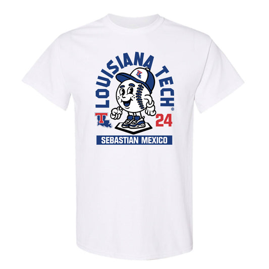LA Tech - NCAA Baseball : Sebastian Mexico - Fashion Shersey T-Shirt-0