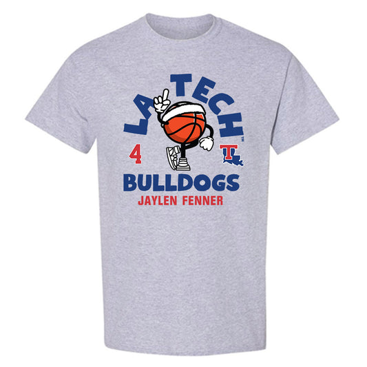 LA Tech - NCAA Men's Basketball : Jaylen Fenner - Fashion Shersey T-Shirt-0