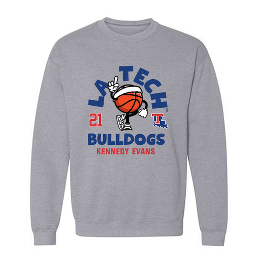 LA Tech - NCAA Women's Basketball : Kennedy Evans - Fashion Shersey Crewneck Sweatshirt-0