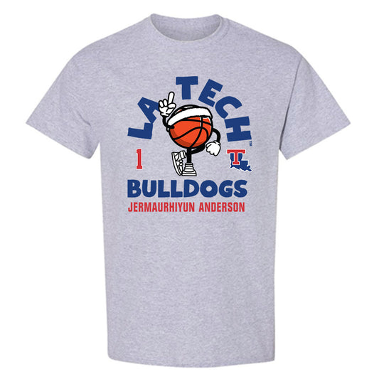 LA Tech - NCAA Men's Basketball : Jermaurhiyun Anderson - Fashion Shersey T-Shirt-0