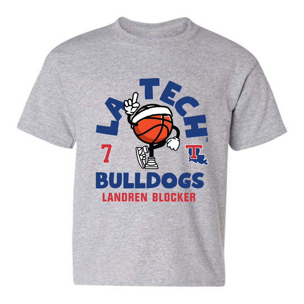 LA Tech - NCAA Men's Basketball : Landren Blocker - Fashion Shersey Youth T-Shirt