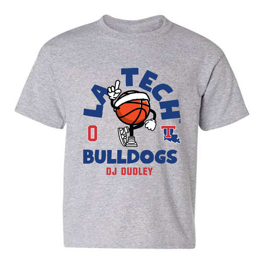LA Tech - NCAA Men's Basketball : DJ Dudley - Fashion Shersey Youth T-Shirt-0