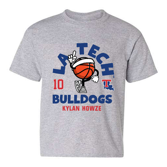 LA Tech - NCAA Men's Basketball : Kylan Howze - Fashion Shersey Youth T-Shirt-0