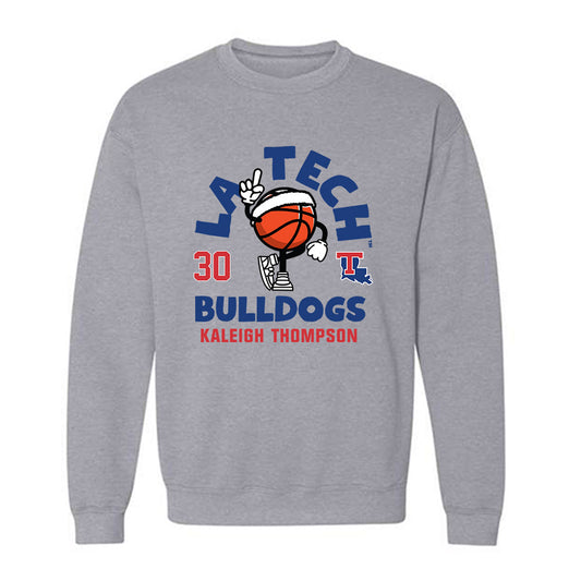LA Tech - NCAA Women's Basketball : Kaleigh Thompson - Fashion Shersey Crewneck Sweatshirt-0