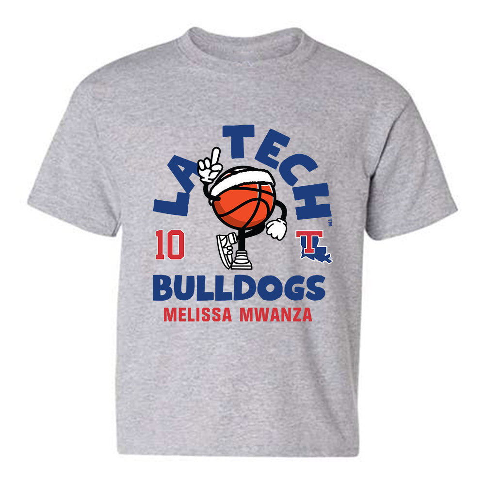 LA Tech - NCAA Women's Basketball : Melissa Mwanza - Fashion Shersey Youth T-Shirt-0