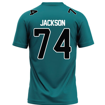 Coastal Carolina - NCAA Football : Desmond Jackson - Teal Football Jersey-1