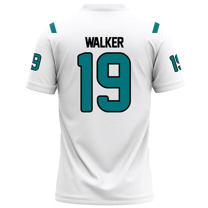 Coastal Carolina - NCAA Football : Alex Walker - White Football Jersey-1