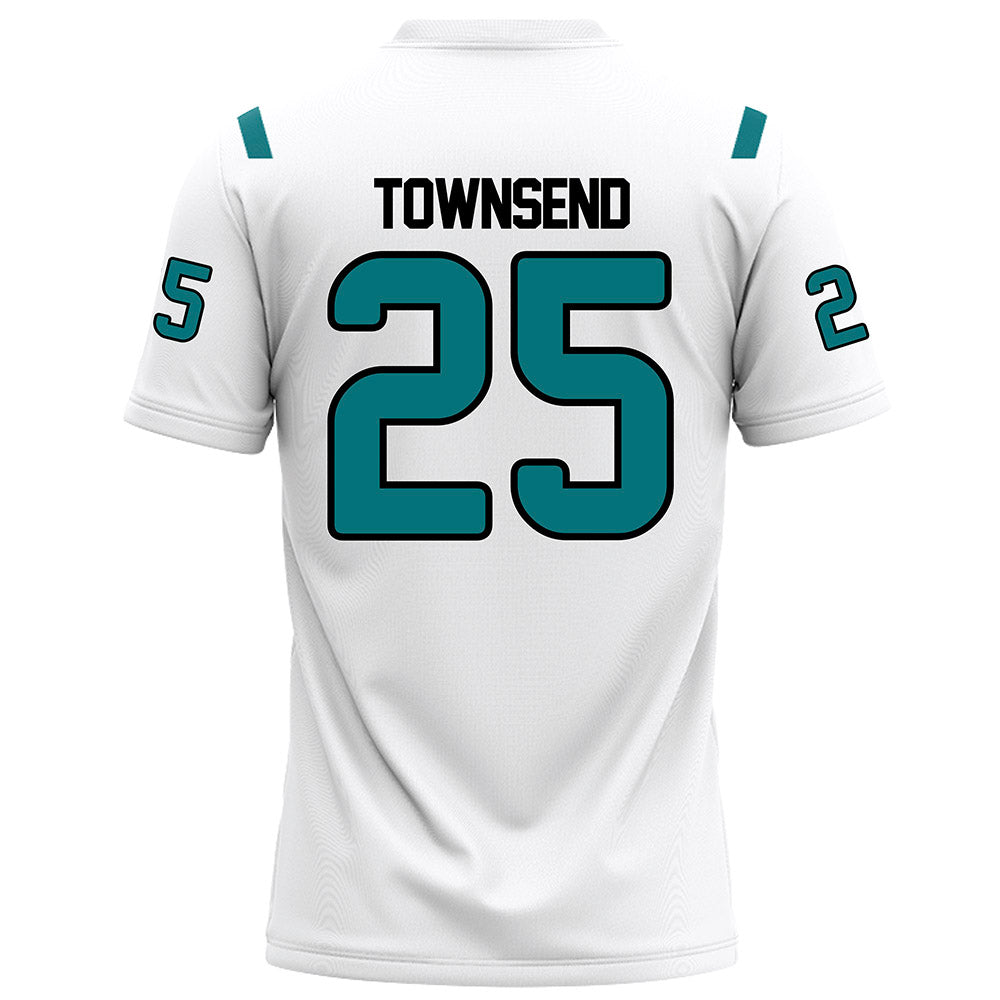 Coastal Carolina - NCAA Football : Breyahn Townsend - White Football Jersey-1