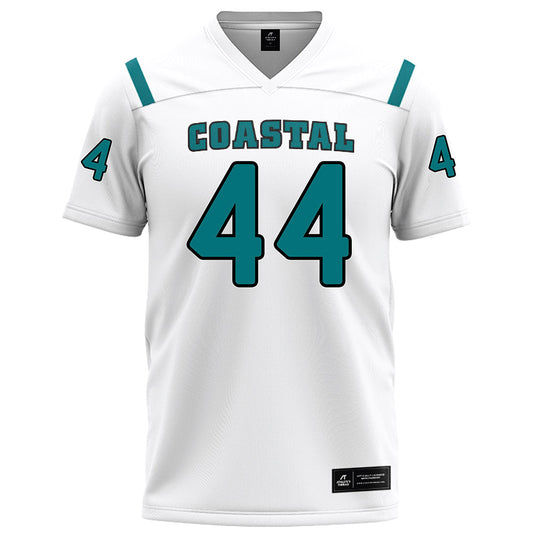 Coastal Carolina - NCAA Football : Brown Reaves - White Football Jersey-0