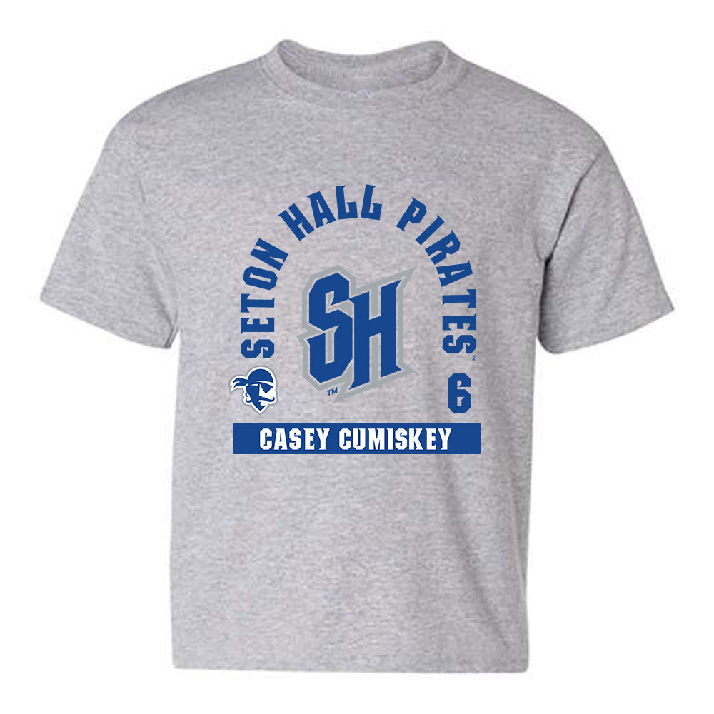 Seton Hall - NCAA Baseball : Casey Cumiskey - Fashion Shersey Youth T-Shirt-0