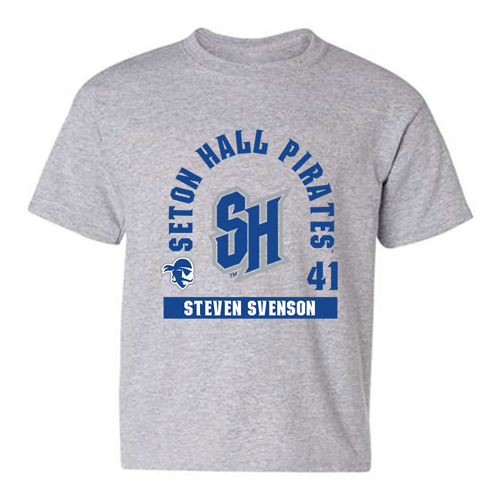 Seton Hall - NCAA Baseball : Steven Svenson - Fashion Shersey Youth T-Shirt-0