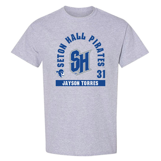 Seton Hall - NCAA Baseball : Jayson Torres - Fashion Shersey T-Shirt-0