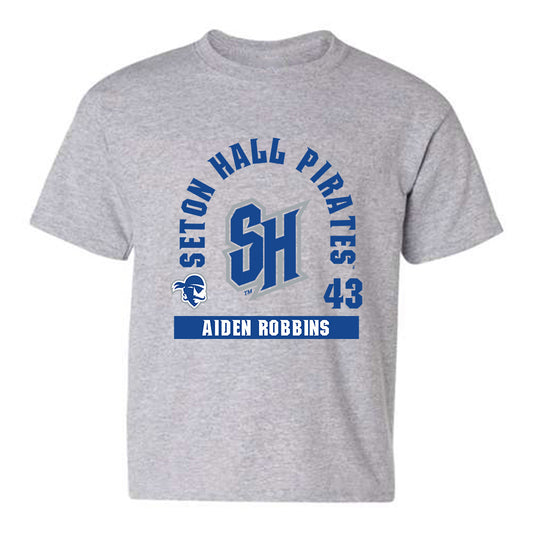 Seton Hall - NCAA Baseball : Aiden Robbins - Fashion Shersey Youth T-Shirt