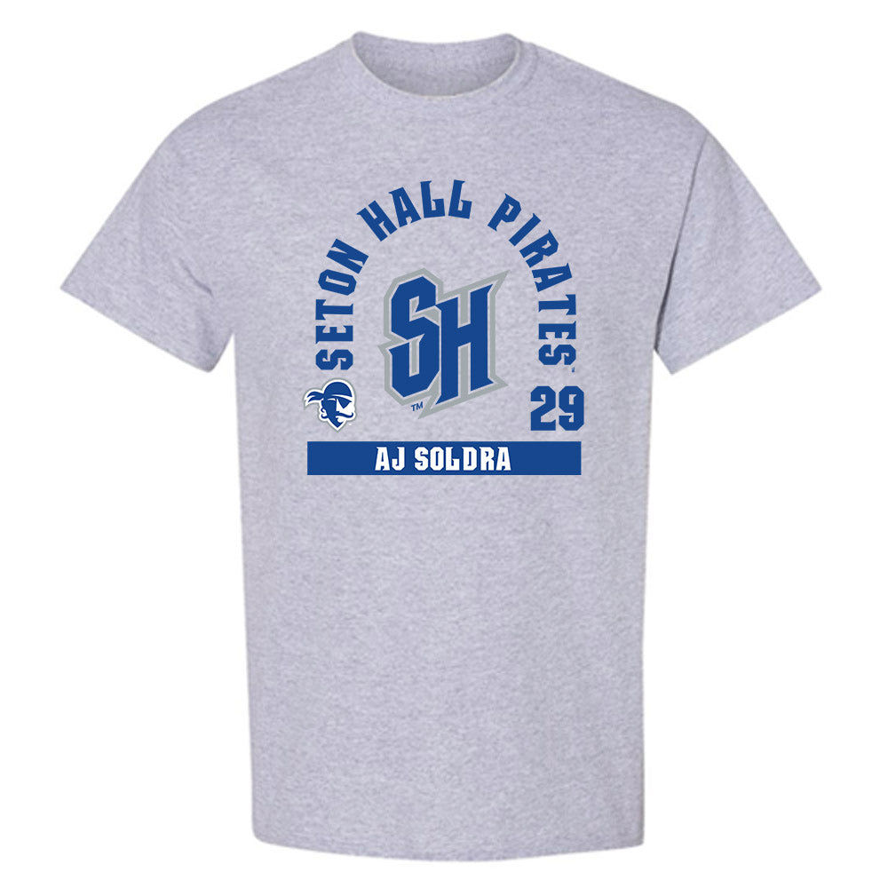 Seton Hall - NCAA Baseball : AJ Soldra - Fashion Shersey T-Shirt-0