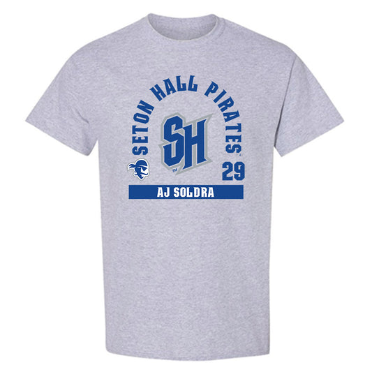 Seton Hall - NCAA Baseball : AJ Soldra - Fashion Shersey T-Shirt-0