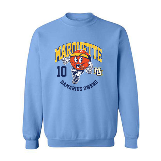 Marquette - NCAA Men's Basketball : Damarius Owens - Crewneck Sweatshirt