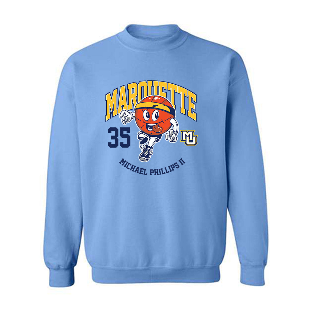Marquette - NCAA Men's Basketball : Michael Phillips II - Fashion Shersey Crewneck Sweatshirt-0
