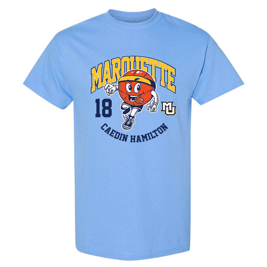 Marquette - NCAA Men's Basketball : Caedin Hamilton - Fashion Shersey T-Shirt-0