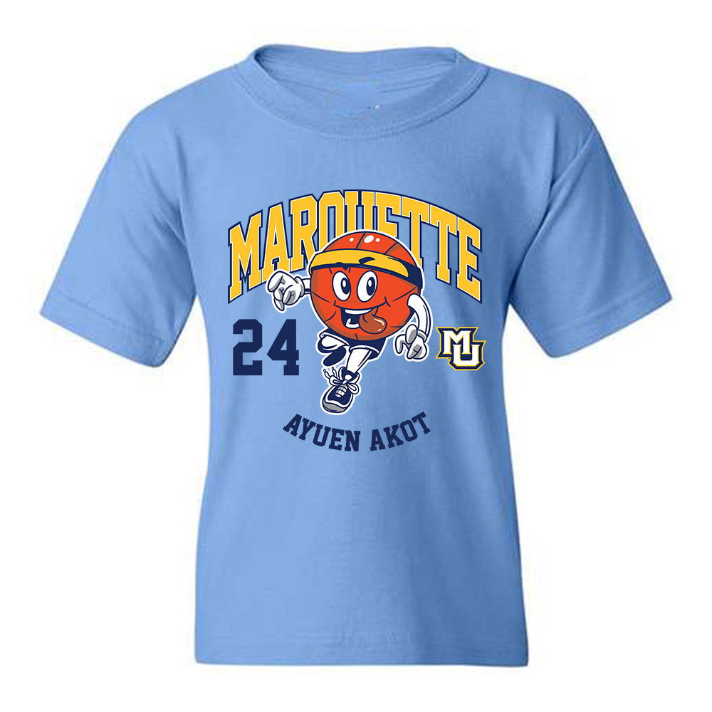 Marquette - NCAA Women's Basketball : Ayuen Akot - Fashion Shersey Youth T-Shirt