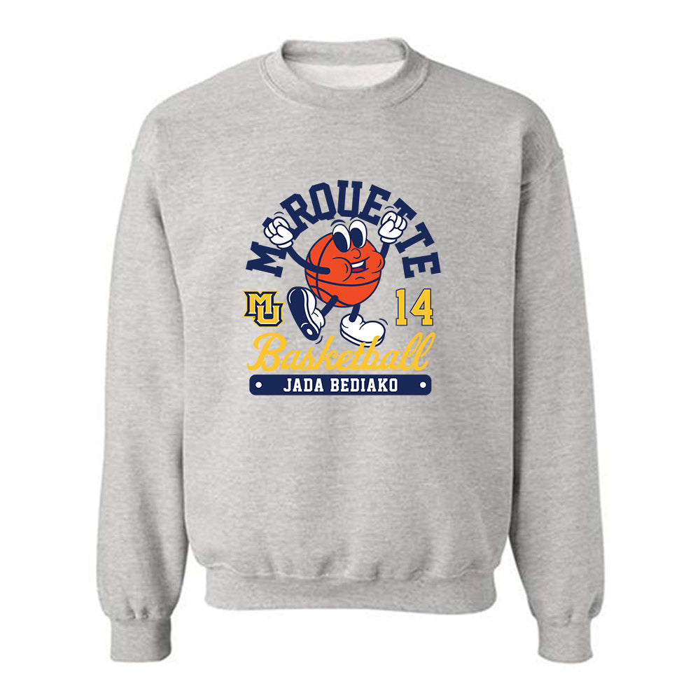 Marquette - NCAA Women's Basketball : Jada Bediako - Fashion Shersey Crewneck Sweatshirt