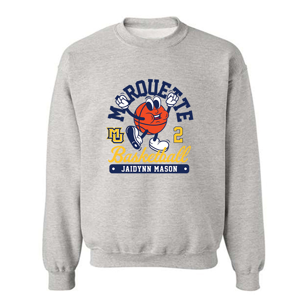 Marquette - NCAA Women's Basketball : Jaidynn Mason - Fashion Shersey Crewneck Sweatshirt-0