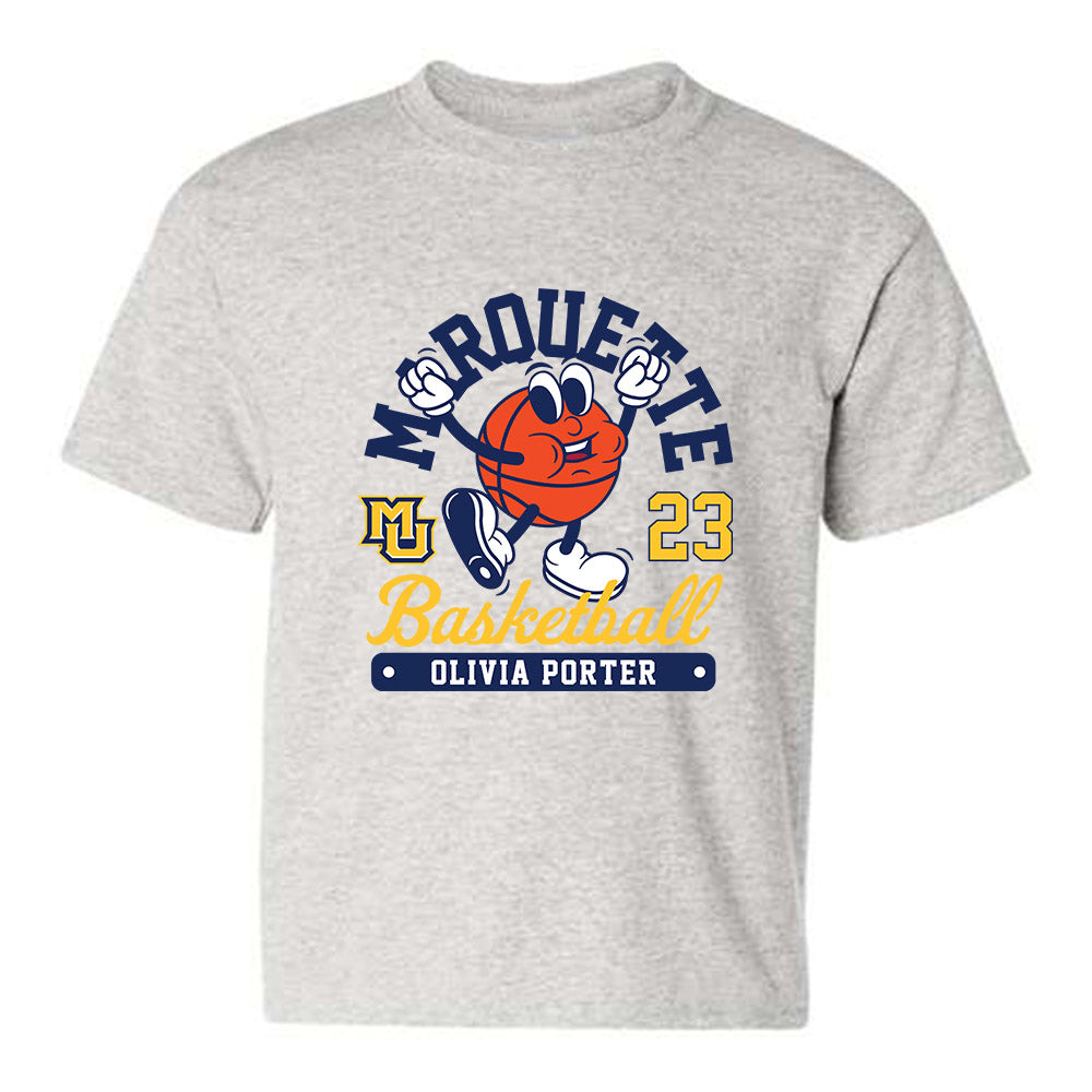 Marquette - NCAA Women's Basketball : Olivia Porter - Fashion Shersey Youth T-Shirt