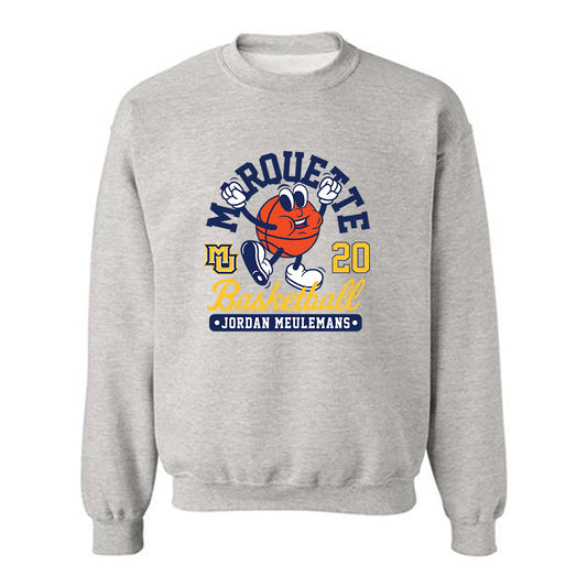 Marquette - NCAA Women's Basketball : Jordan Meulemans - Fashion Shersey Crewneck Sweatshirt-0