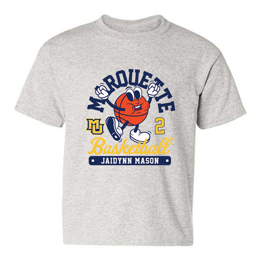 Marquette - NCAA Women's Basketball : Jaidynn Mason - Fashion Shersey Youth T-Shirt-0