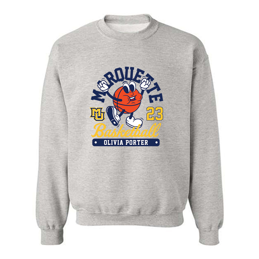 Marquette - NCAA Women's Basketball : Olivia Porter - Fashion Shersey Crewneck Sweatshirt