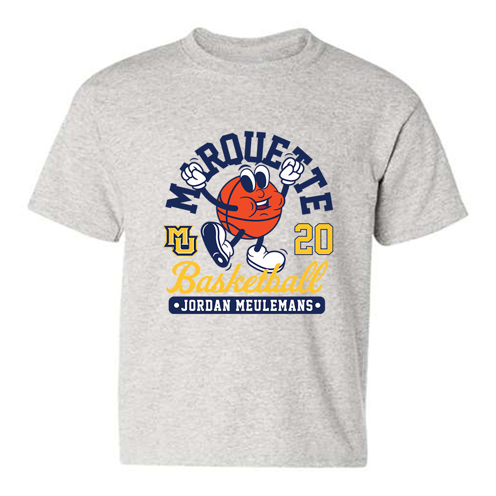 Marquette - NCAA Women's Basketball : Jordan Meulemans - Fashion Shersey Youth T-Shirt-0