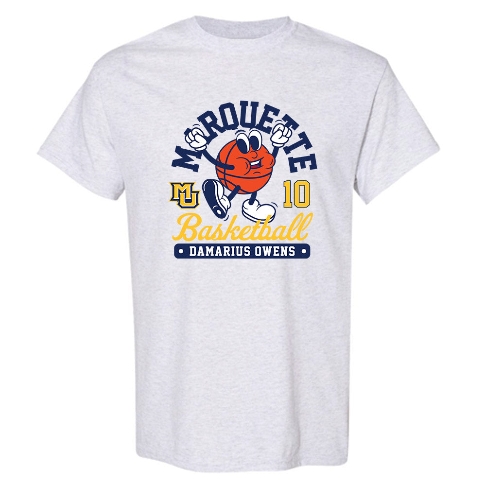 Marquette - NCAA Men's Basketball : Damarius Owens - T-Shirt