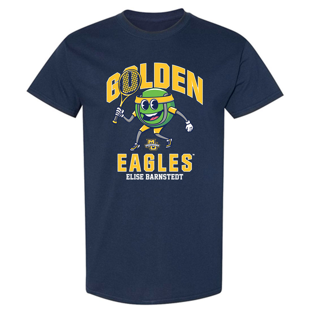 Marquette - NCAA Women's Tennis : Elise Barnstedt - Fashion Shersey T-Shirt-0