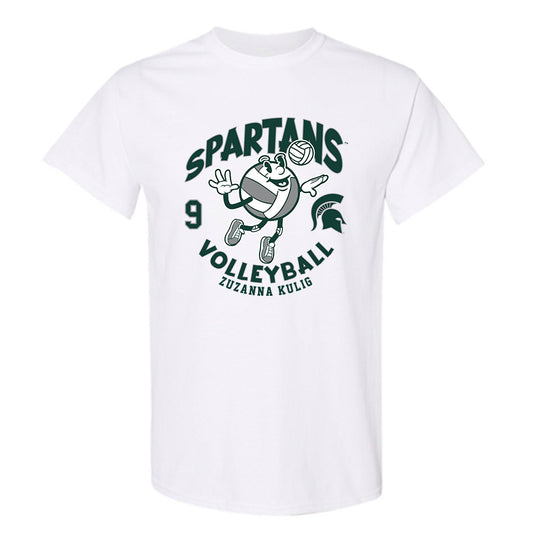 Michigan State - NCAA Women's Volleyball : Zuzanna Kulig - Fashion Shersey T-Shirt-0