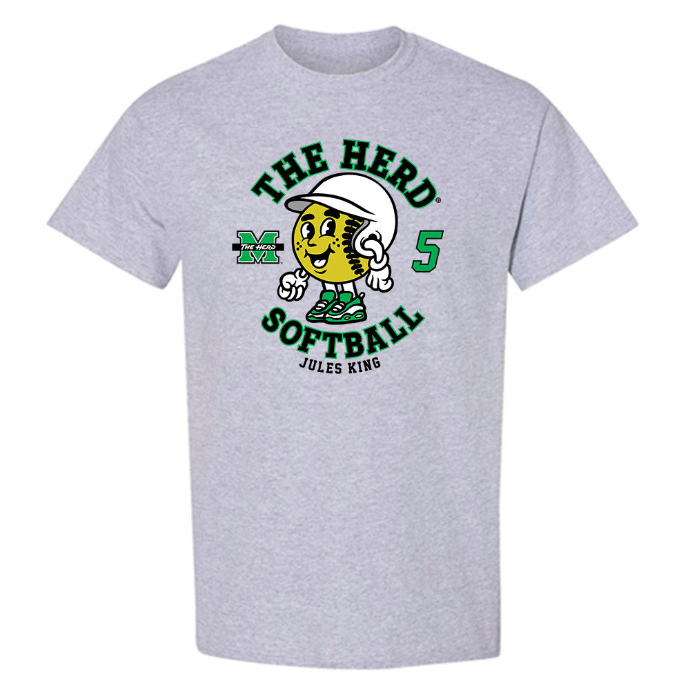 Marshall - NCAA Softball : Jules King - Fashion Shersey T-Shirt