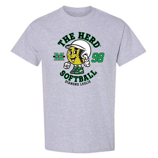 Marshall - NCAA Softball : Diamond Leslie - Fashion Shersey T-Shirt-0