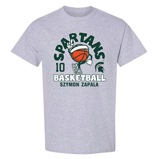 Michigan State - NCAA Men's Basketball : Szymon Zapala - Fashion Shersey T-Shirt