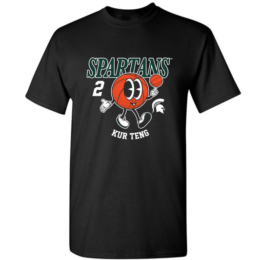 Michigan State - NCAA Men's Basketball : Kur Teng - Fashion Shersey T-Shirt-0